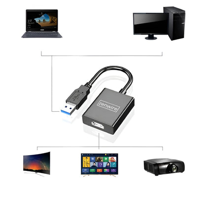 Adapter KONWENTER USB 3.0 NA HDMI KARTA GRAFICZNA Zenwire ZC-10