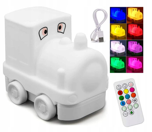 Night Light Kids Train Train LED Silicone Zenwire