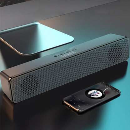 Mini Soundbar Speaker Portable Bluetooth Bezprzewodowy FM Radio SD USB AUX Zenwire BT-S058