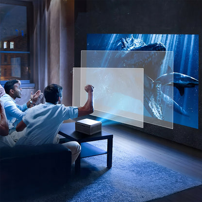 Portable smart Projector Zenwire PrimeView G60, Full HD 1080p, support 4K, 1300 ANSI, Android/Google TV 14, Wi‑Fi 6, Bluetooth 5.2, AutoFocus in 4D Auto Keystone