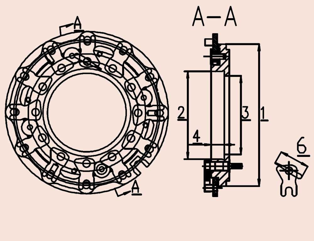 Nozzle ring assy MH-06-0003
