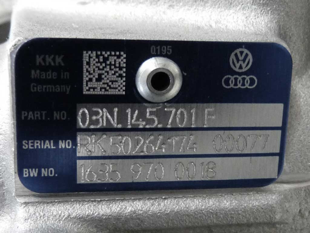 Turbo 10009700206 03N145701F