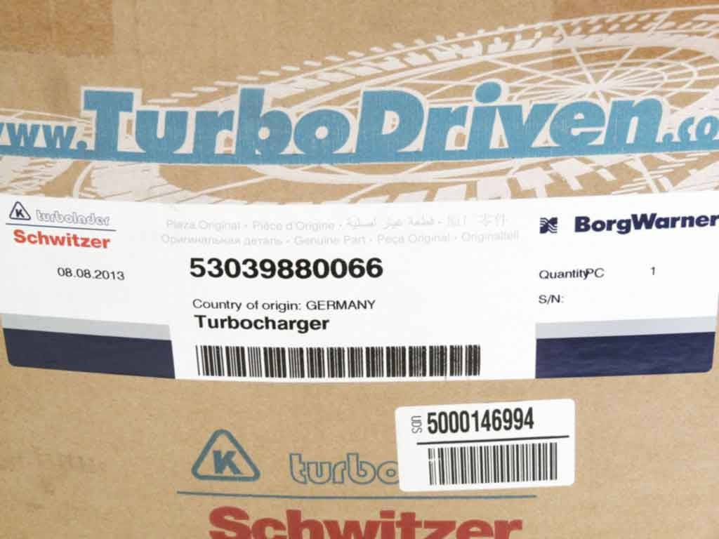 Turbo 53039700066 53039880066