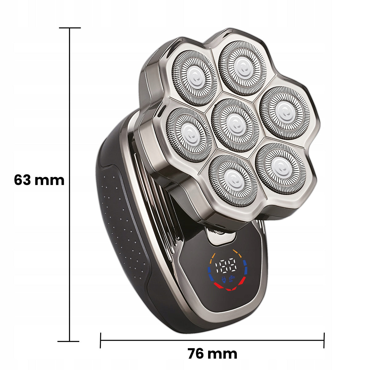 Shaver Męska Trimmer Trimmer Shaving Head Hair Nose 7D Wireless Zenwire MasterBlade YK312-7