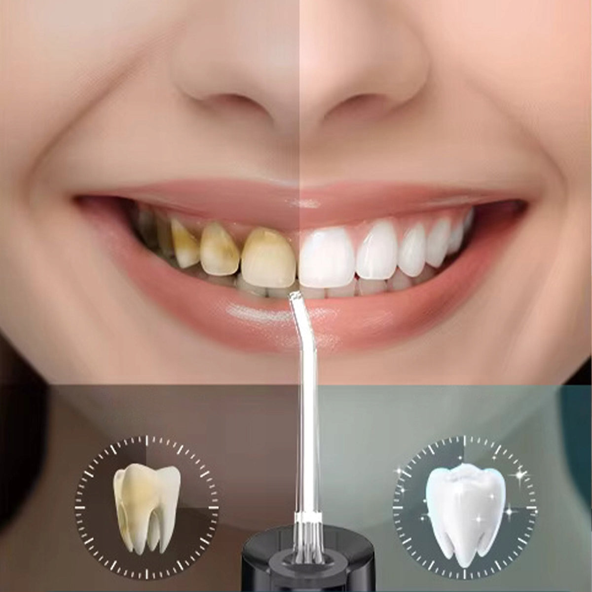 Water Flosser Portable Bezprzewodowy Dental Tooth Oral 500 ml Zenwire WF238