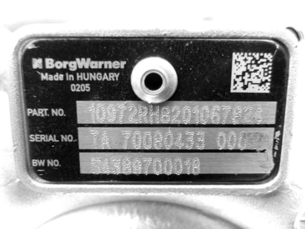 Turbo 54389700018-R