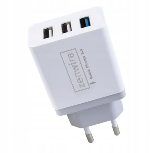 Charger QUICK CHARGE 3.0 Fast 3x USB Phone