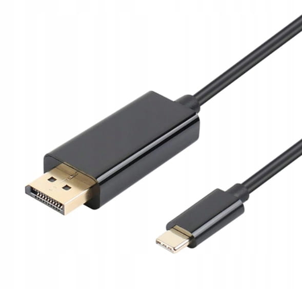Cable Adapter MHL USB-C DisplayPort 4K 60 HZ 1,8M Thunderbolt 3.0 for MacBook Pro Air and other devices Zenwire ZW-02