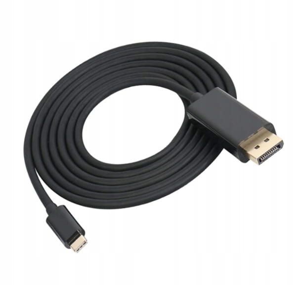 Cable Adapter MHL USB-C DisplayPort 4K 60 HZ 1,8M Thunderbolt 3.0 for MacBook Pro Air and other devices Zenwire ZW-02