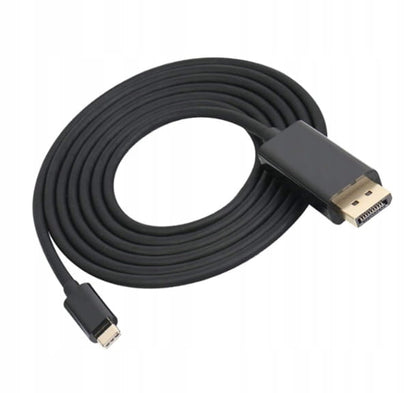 Cable Adapter MHL USB-C DisplayPort 4K 60 HZ 1,8M Thunderbolt 3.0 for MacBook Pro Air and other devices Zenwire ZW-02