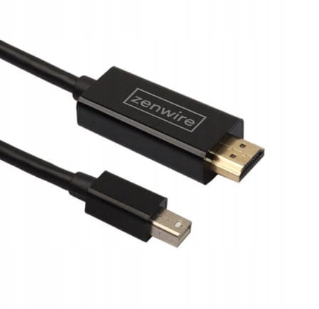 Cable Adapter Mini DisplayPort HDMI 4K THUNDERBOLT 180cm Cable for MacBook Pro Air and other devices Zenwire ZC-7