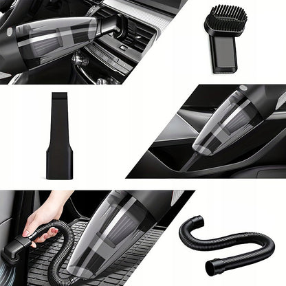 Mini handheld Wireless Car Handheld Vacuum with high-capacity battery in port USB-C