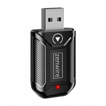 Mini Adapter Carplay Android Auto Bezprzewodowy CarLink Audio USB USB-C 10m Zenwire M30