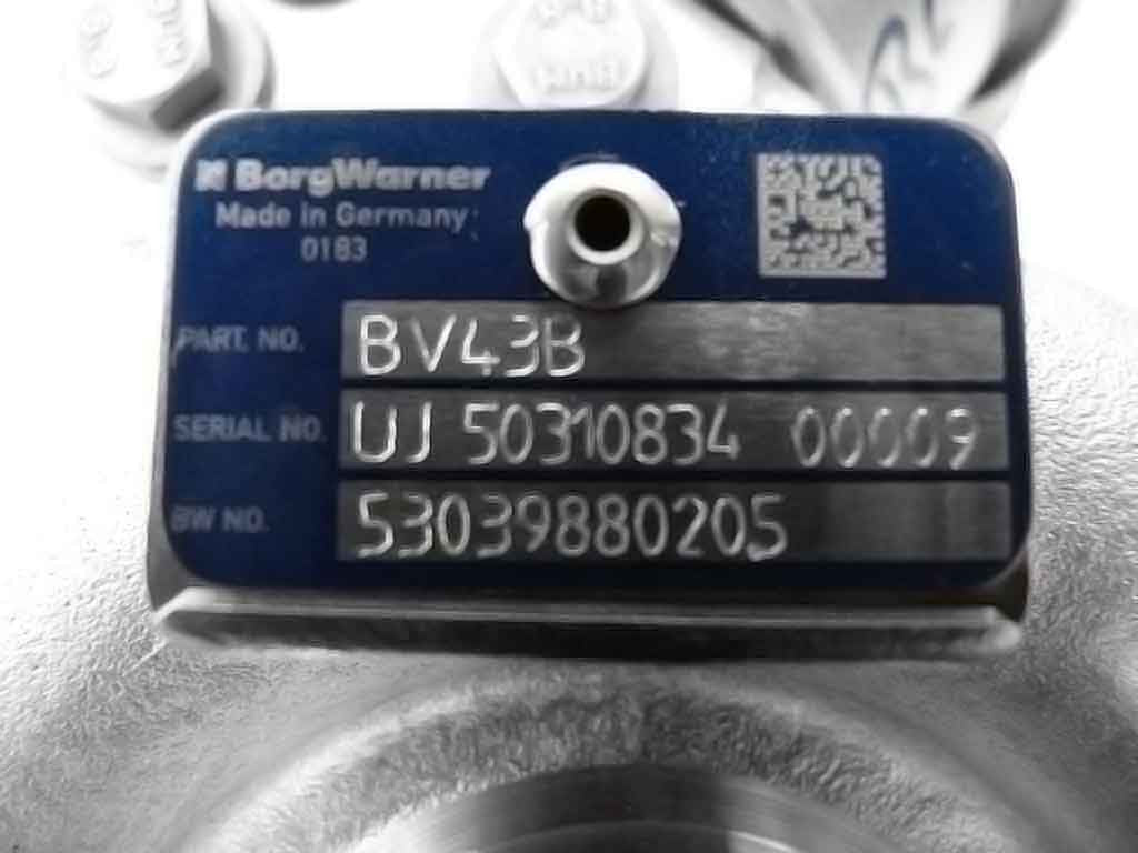 Turbo 53039700205 53039880205