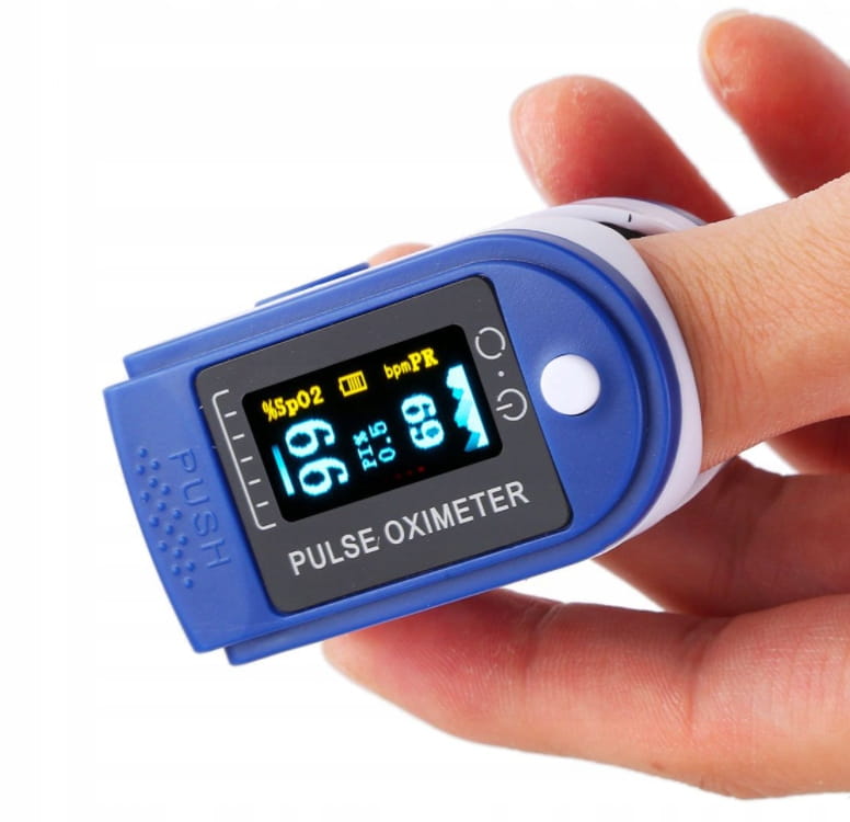 Pulse Oximeter Fingertip Pulse Rate SATURATOR P-01 for pomiaru SpO2