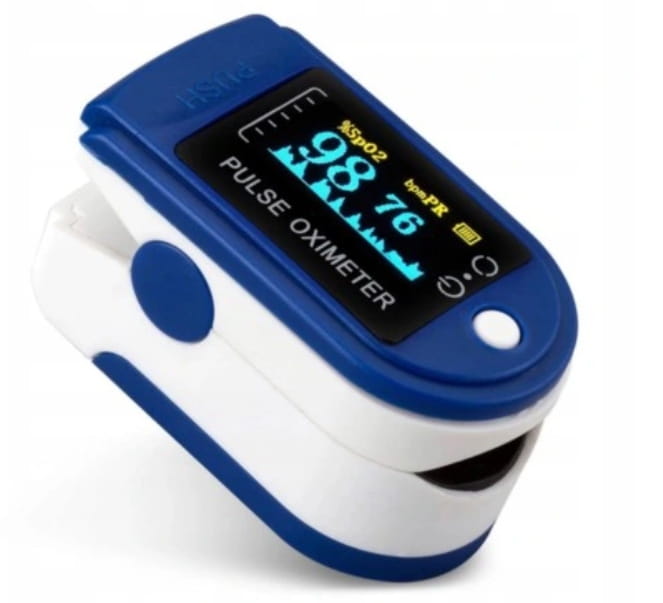 Pulse Oximeter Fingertip Pulse Rate SATURATOR P-01 for pomiaru SpO2