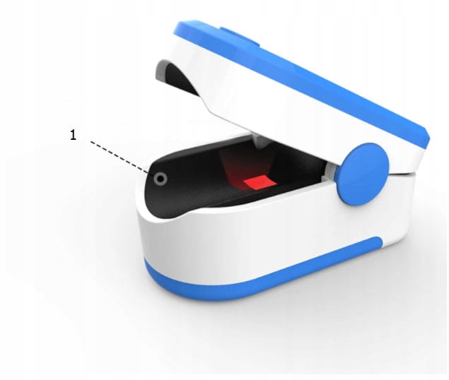 Pulse Oximeter Fingertip Pulse Rate SATURATOR P-01 for pomiaru SpO2