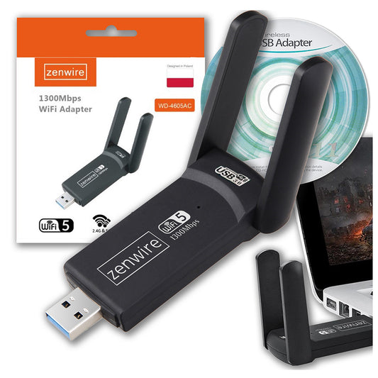 WD-4605AC USB 3.0 wifi Adapter network adapter 1300mb