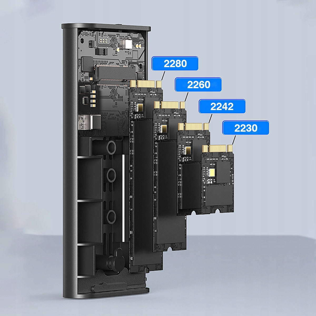 M.2 NVME Pcie USB-C 4.0 M2 Thunderbolt 4 40GB SSD Enclosure