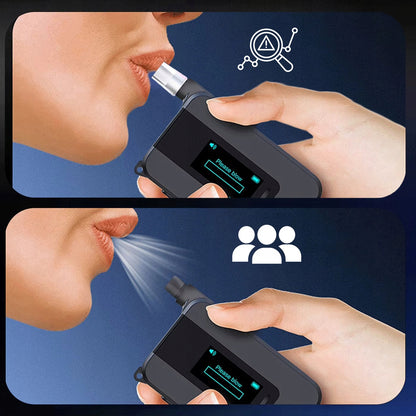 Policijski Breathalyzer AI Breathless Professional 6x mouthpieces