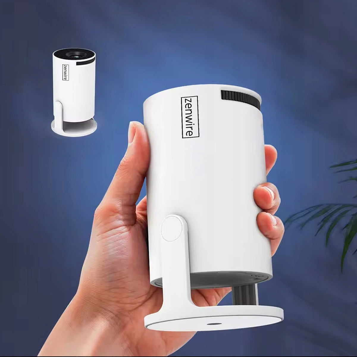 Portable Mini Projector Android TV Wifi 6 Projector 360 Full HD 4K Bluetooth Zenwire HY300 Pro 360
