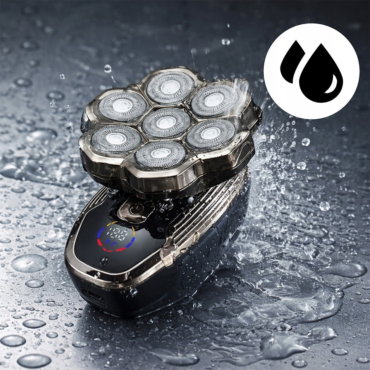 Shaver Męska Trimmer Trimmer Shaving Head Hair Nose 7D Wireless Zenwire MasterBlade YK312-7