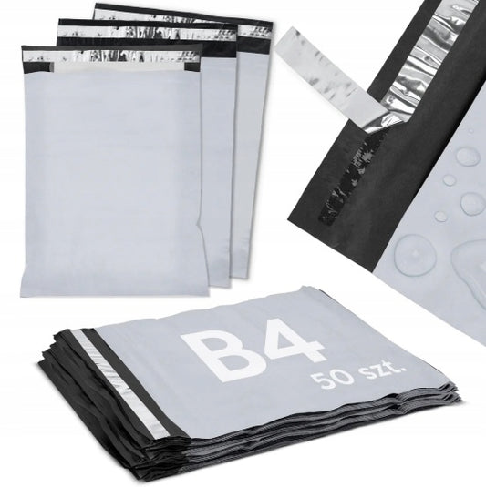 Courier Mailing Bags 260 x 360 mm 50 pcs Foliopak Poly Mailers Zenwire B4