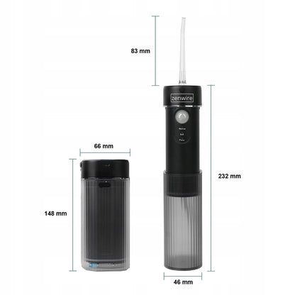 Water Flosser Portable Bezprzewodowy Dental Tooth Oral Podróżny Zenwire WF309