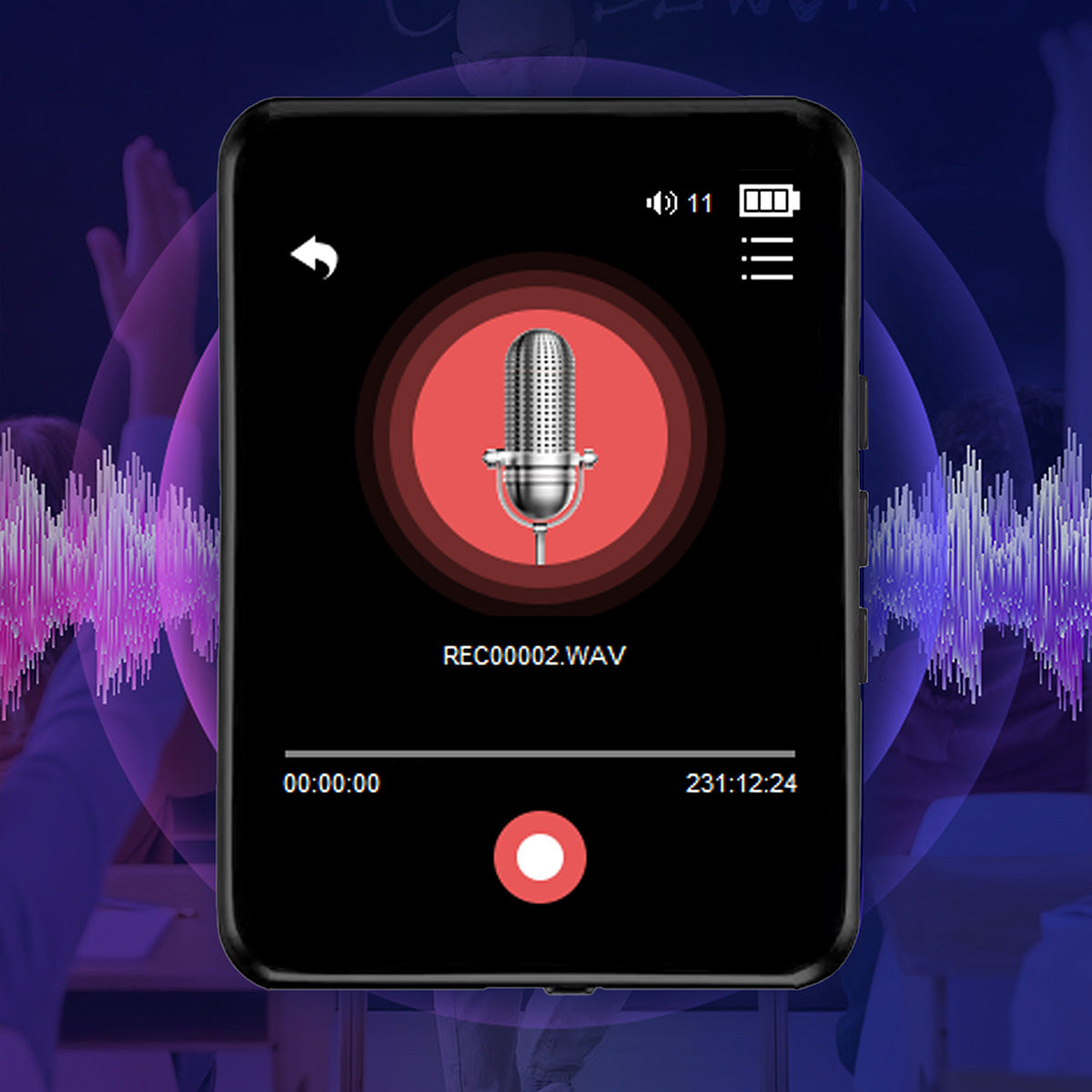 Odtwarzacz Portable MP3 MP4 Bluetooth FM Radio Voice Recorder SD Headphones 36GB Zenwire P1
