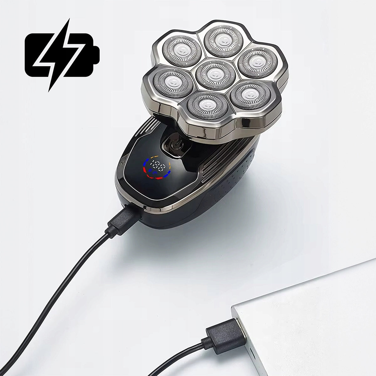 Shaver Męska Trimmer Trimmer Shaving Head Hair Nose 7D Wireless Zenwire MasterBlade YK312-7