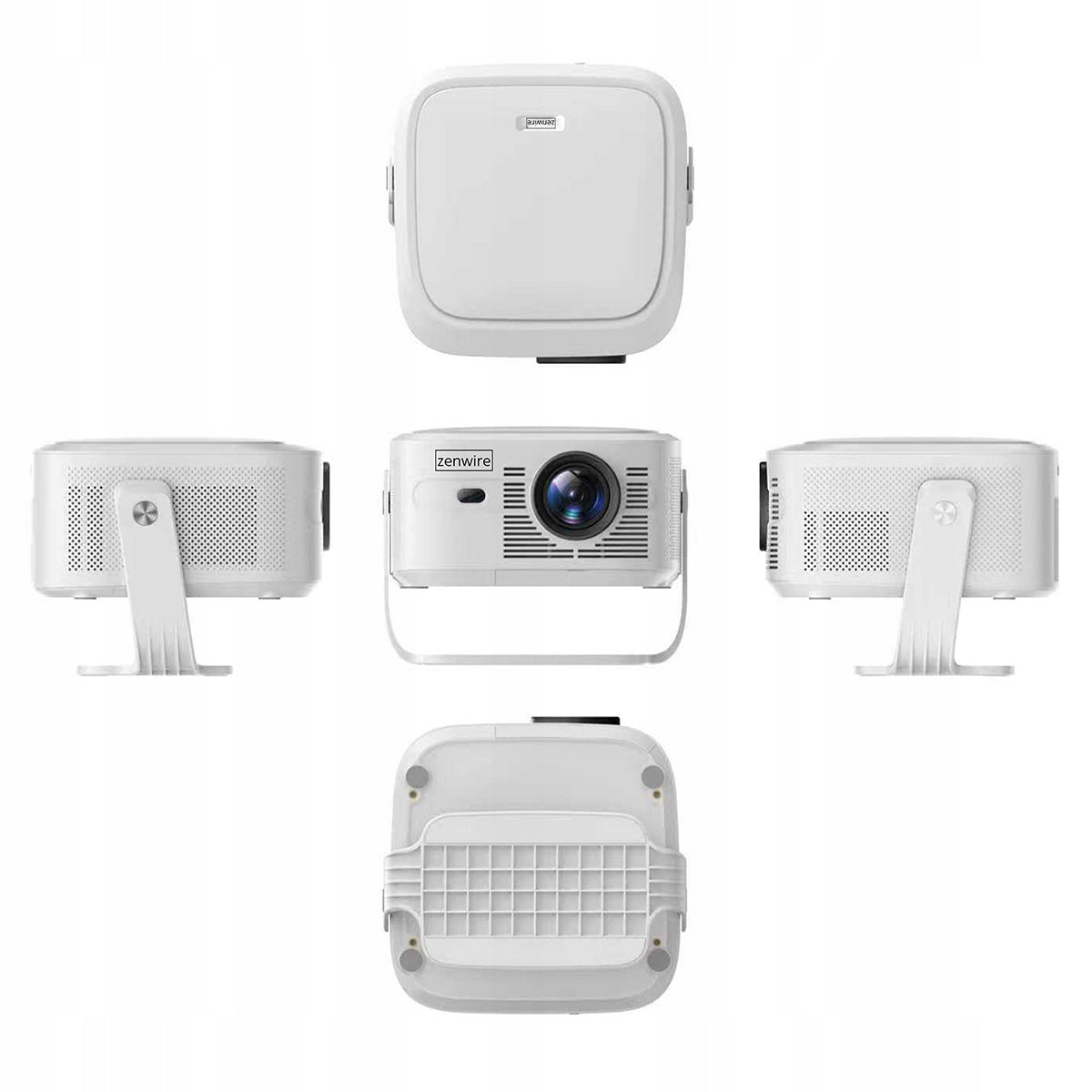 Mini Portable Projector Android 14 WiFi Full HD 4K 8K for Phone Zenwire PrimeView IMC460 Pro