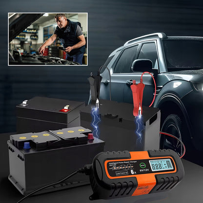 Charger Battery Charger Battery Car with Repair Mode AGM 6V 12V Zenwire JMD-6S