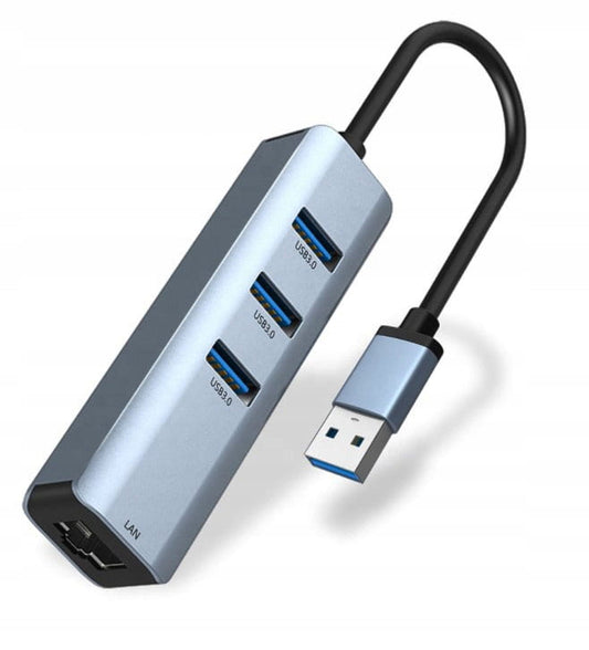 Network Adapter 3x USB 3.0 Ethernet 1000M BYL-2013T
