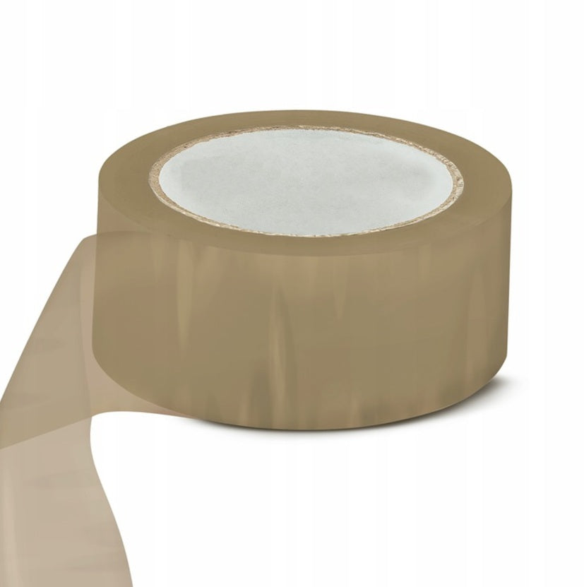 Strong Packing Tape Heavy-Duty Brown 48mm Akryl Acrylic 90m Zenwire 48100