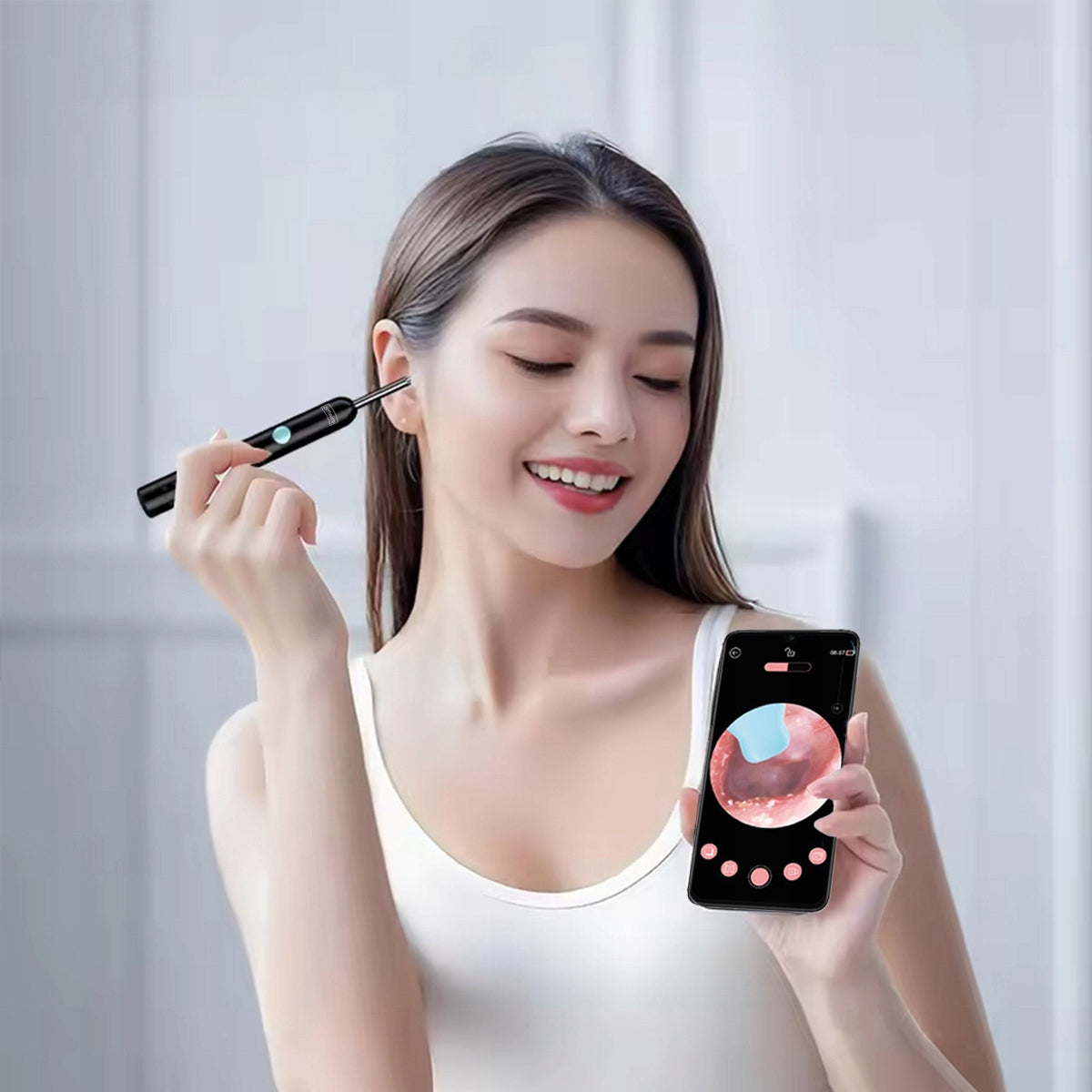 Inspection Endoscope Otoscope Ear Cleaning Device Earwax Camera WiFi SMART Zenwire Y24