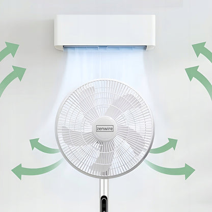 Fan Fan Standing Standing Standing Domowy POKOJOWY Remote Control TIMER Zenwire STL189