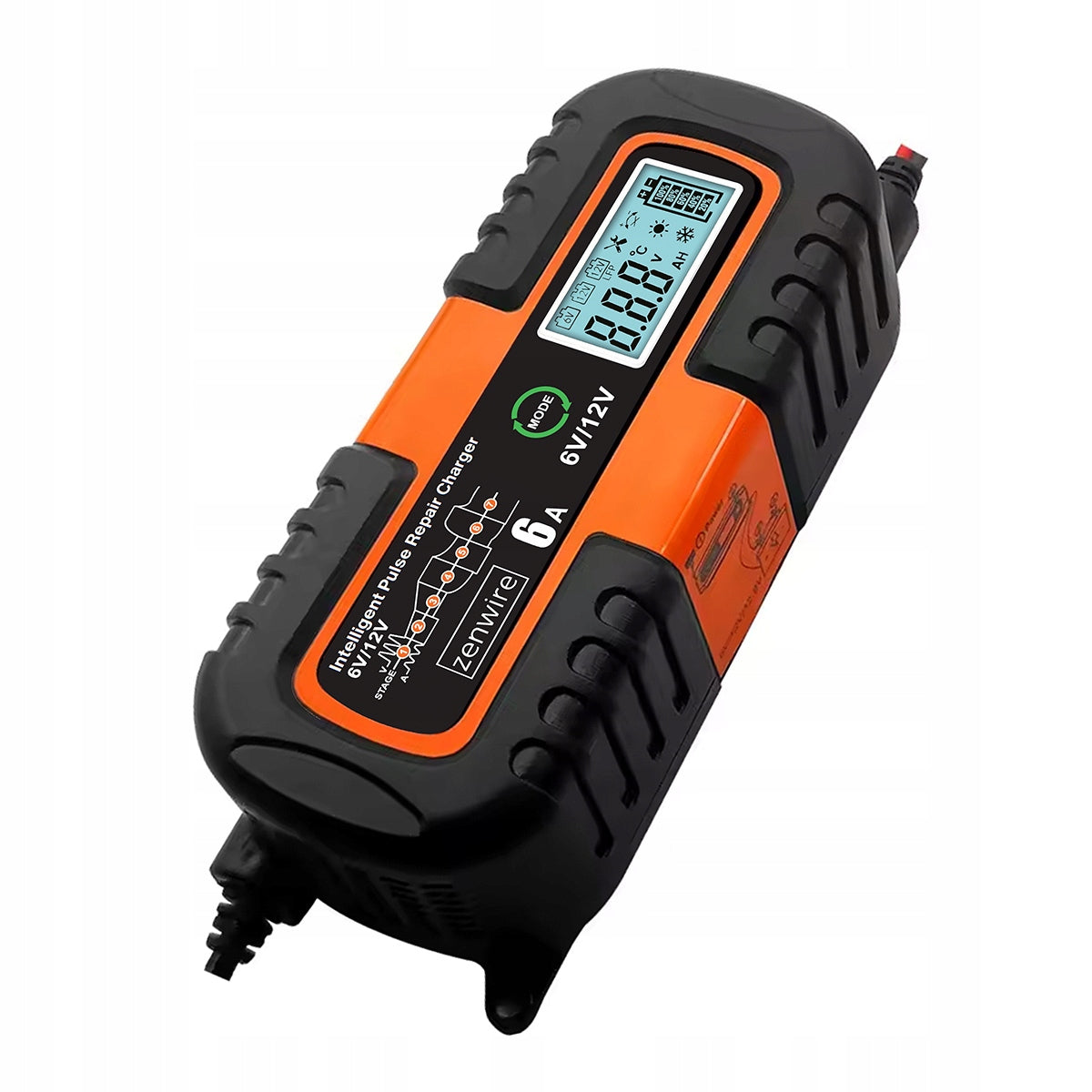 Charger Battery Charger Battery Car with Repair Mode AGM 6V 12V Zenwire JMD-6S
