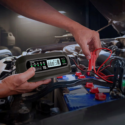 Battery Charger Charger Battery Car with Repair Mode 12V 24V 10A Zenwire JMD-10