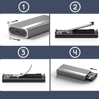 M.2 NVME Pcie USB-C 4.0 M2 Thunderbolt 4 40GB SSD Enclosure
