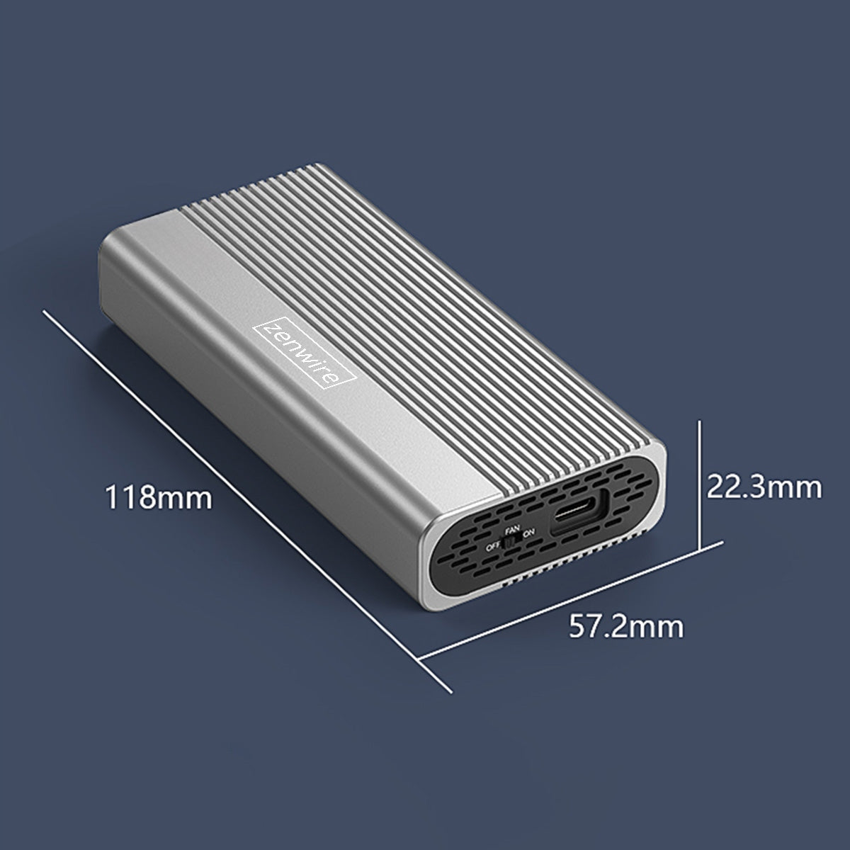 M.2 NVME Pcie USB-C 4.0 M2 Thunderbolt 4 40GB SSD Enclosure