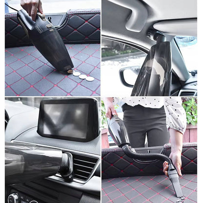 Mini handheld Wireless Car Handheld Vacuum with high-capacity battery in port USB-C