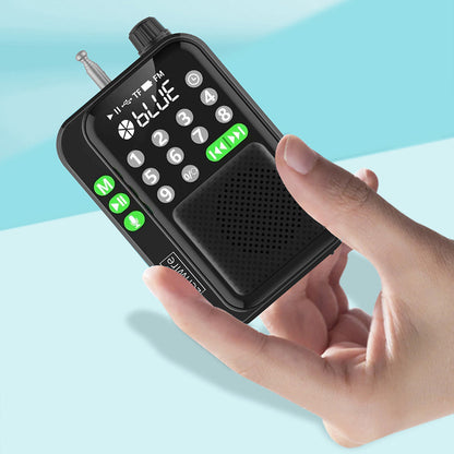Mini FM Radio Kieszonkowe Bluetooth Przenośne Budowlane Kitchen Battery-Powered Zenwire Y1