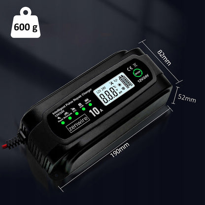 Battery Charger Charger Battery Car with Repair Mode 12V 24V 10A Zenwire JMD-10