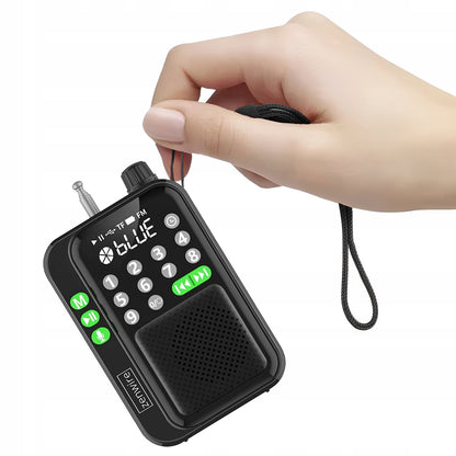 Mini FM Radio Kieszonkowe Bluetooth Przenośne Budowlane Kitchen Battery-Powered Zenwire Y1