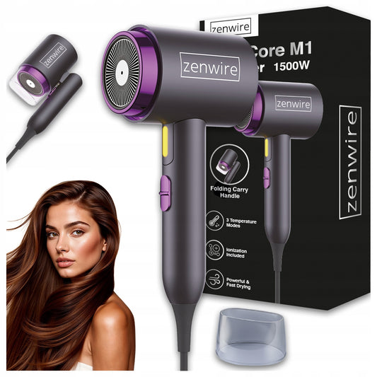 Mini Hair Dryer with Ionic Foldable Mała Travel Travel PRO M1