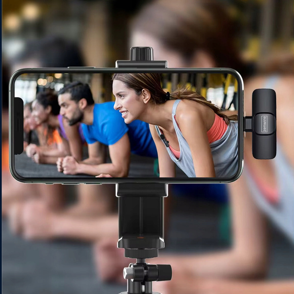 Mini Microphone Lavalier Bezprzewodowy Condenser Phone for Computer USB-C Zenwire TrueTone K1