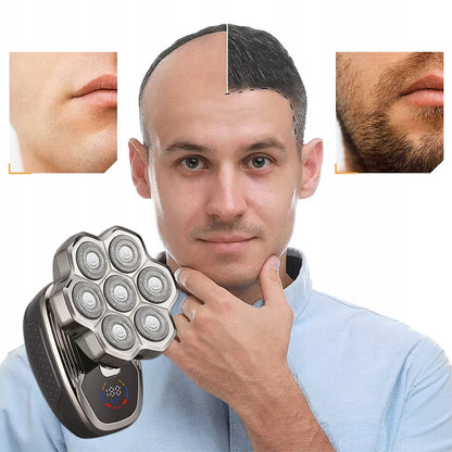 Shaver Męska Trimmer Trimmer Shaving Head Hair Nose 7D Wireless Zenwire MasterBlade YK312-7