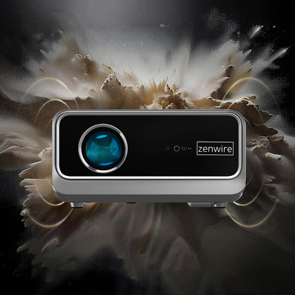 Portable smart Projector Zenwire PrimeView G60, Full HD 1080p, support 4K, 1300 ANSI, Android/Google TV 14, Wi‑Fi 6, Bluetooth 5.2, AutoFocus in 4D Auto Keystone