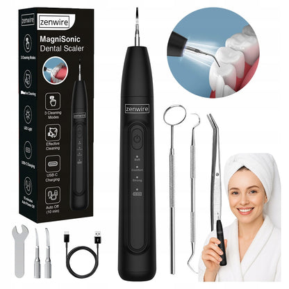 Ultrasonic Dental Scaler Tooth Tartar Removal Dental LED Zenwire J09