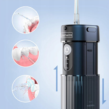 Water Flosser Portable Bezprzewodowy Dental Tooth Oral Podróżny Zenwire WF309